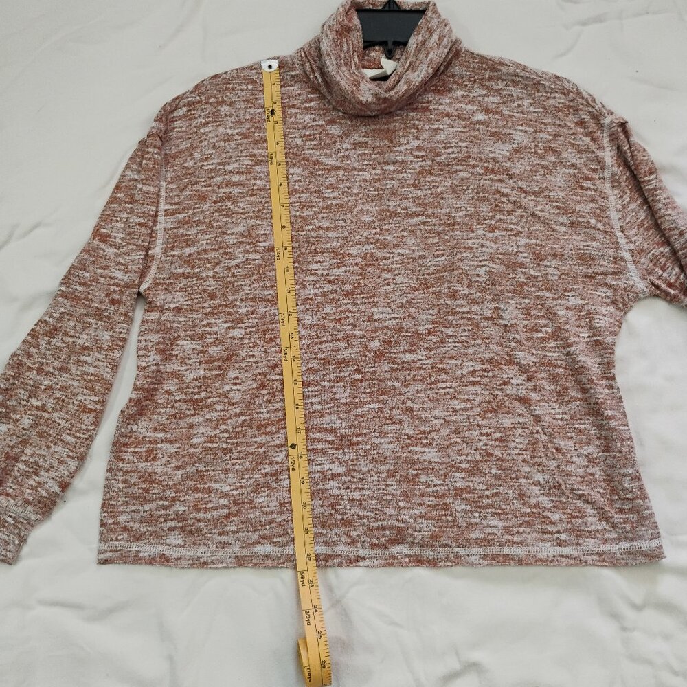 Universal Thread Rust Marled Turtleneck Sweater |… - image 5